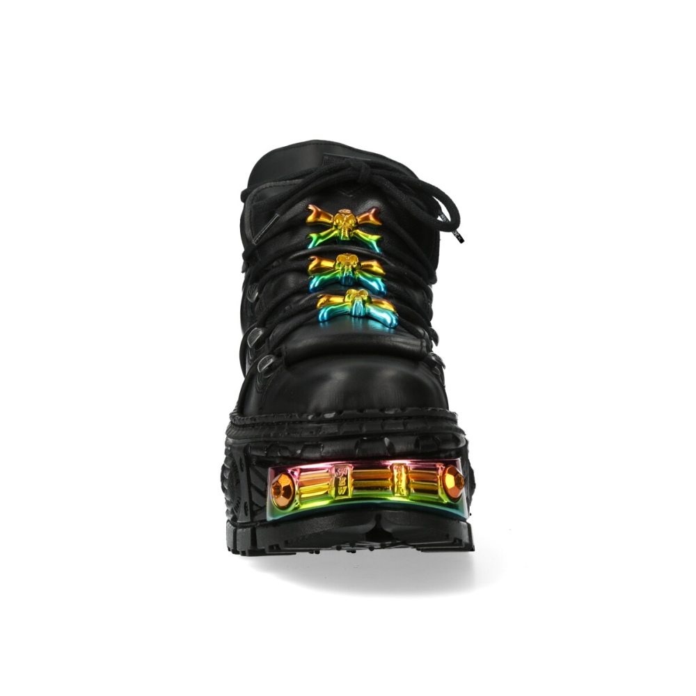 New Rock - M-WALL106-S23 Plateausneaker - Schwarz